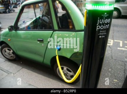 Une G Wiz location de vélos à partir d'une ville de Westminster au centre de Londres point jus Banque D'Images