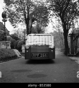 A. C. - 3 petite voiture à roues. En 1952, AC a introduit la petite coupe harked qui remontent au début des trois jours de wheeler AC. E Banque D'Images