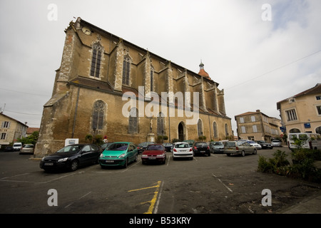 La Cathédrale d'Eauze, Gers, Midi-Pyrénées France sud Banque D'Images