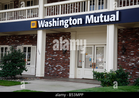 Washington Mutual Bank à San Jose California USA Banque D'Images