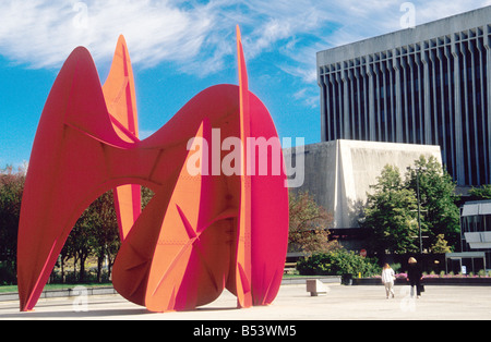 La Grande Vitesse (alias 'La Calder') à Grand Rapids, Michigan Banque D'Images