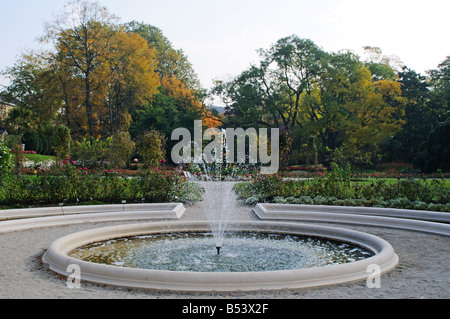 Jardins botaniques Zagreb Croatie Banque D'Images