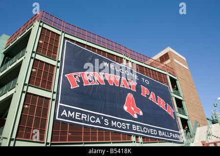 Fenway Park Boston Massachusetts Banque D'Images