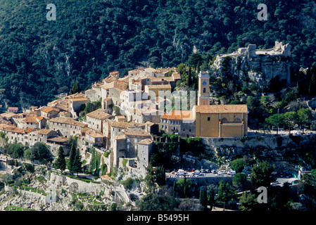 Eze village Alpes-maritimes 06 French Riviera Cote d'azur PACA France Europe Banque D'Images