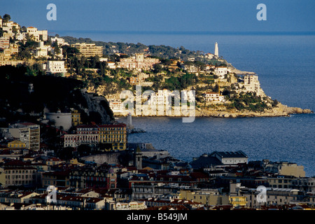 Cap de Nice cap de Nice Alpes-maritimes 06 French Riviera Cote d'azur PACA France Europe Banque D'Images