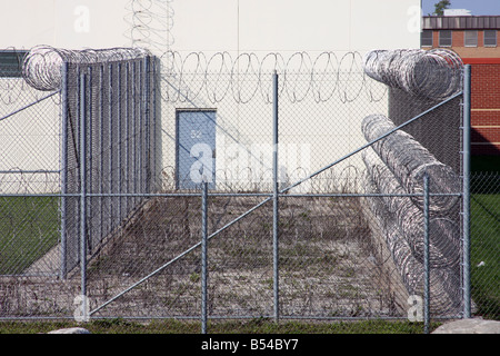 Une prison barrière Banque D'Images