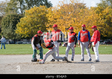 La Ligue mexicaine de baseball de Detroit Banque D'Images