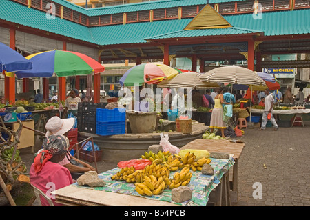 Océan Indien SEYCHELLES MAHE Victoria Sir Selwyn Selwyn Clarke market Banque D'Images