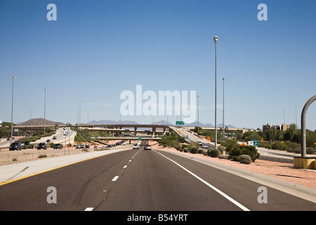 L'interstate 10 en Arizona, États-Unis Banque D'Images