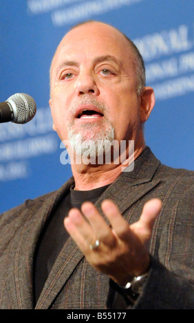 Le légendaire compositeur Billy Joel a adressé un Press Club déjeuner à Washington DC Il answeed large allant des questions sur son l Banque D'Images