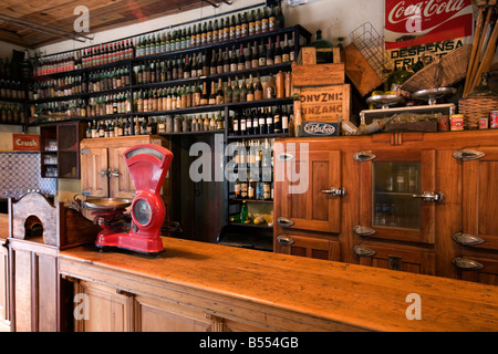 L'intérieur de l'Boliche de Bessonart Argentine San Antonio de Areco Banque D'Images