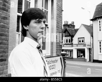 Jeremy Bamber meurtre qui a tué cinq membrs de sa famille en remended MurderCaseBamber MSI Dbase garde Banque D'Images