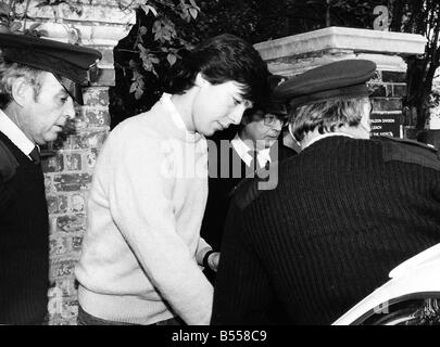 Jeremy Bamber meurtre qui a tué cinq membres de sa famille arrive à Maldon tribunal d'MurderCaseBamber MSI Dbase Banque D'Images