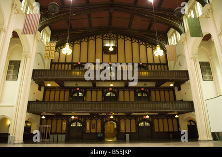 Le Grand Hall à Shepard Hall de City College de la City University of New York Banque D'Images