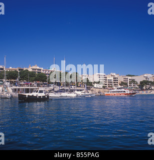 Scène dans Porto Cristo, Côte Est, Majorque, Iles Baléares, Espagne. Banque D'Images