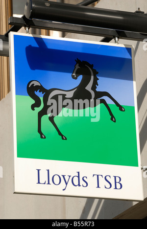 Lloyd's TSB Bank Banque D'Images