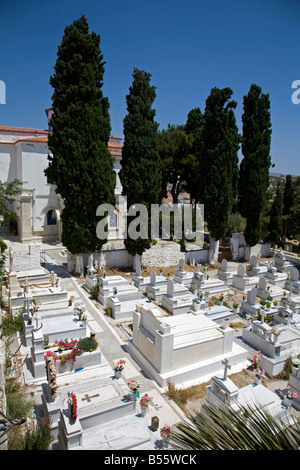 Église Pythagorion Samos Grèce Métamorphose Banque D'Images