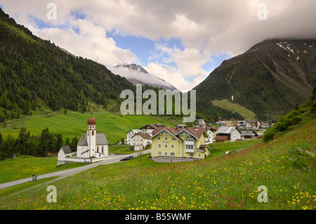 Évent, Venter Tal, vallée Otztal, Tyrol, Autriche Banque D'Images