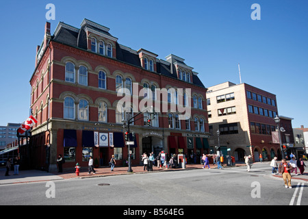 Marché de la ville de Saint John, au Nouveau-Brunswick, Canada Banque D'Images