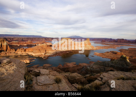 Vue depuis Alstrom Point de visée sur Butte Banque D'Images