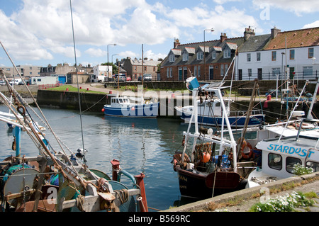 Seton Port Harbour East Lothian en Écosse Banque D'Images