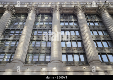 Chicago City Hall. West Randolph Street crossing North LaSalle Street. La boucle. Chicago. L'Illinois. USA Banque D'Images