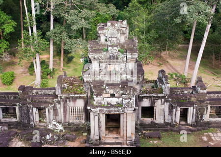 Ta Keo le premier monument d'Angkor construit en grès dédié à Shiva Angkor Siem Reap Cambodge Banque D'Images