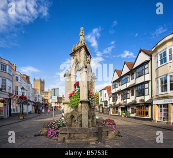 Market Place, Wells, Somerset, England, UK Banque D'Images
