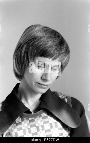 L'actrice Rita Tushingham. Janvier 1975 75-00428-001 Banque D'Images