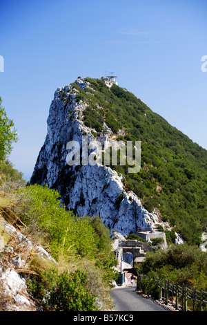 Rocher de Gibraltar Banque D'Images