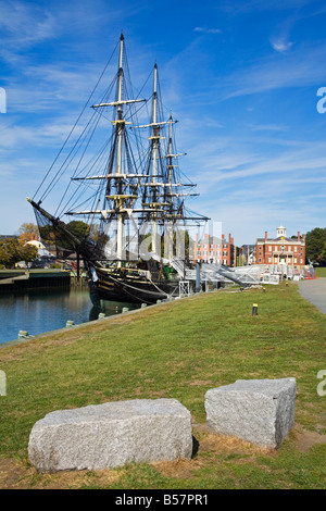 L'amitié de Salem, voilier, Salem, région de Boston, Massachusetts, New England, United States of America Banque D'Images
