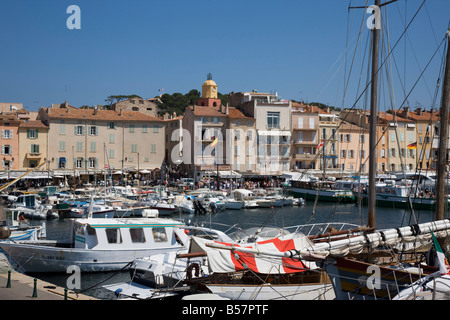 Saint Tropez, Var, Provence, Cote d'Azur, d'Azur, France, Europe, Méditerranée Banque D'Images