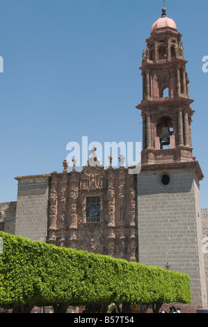 Templo de San Francisco, une église à San Miguel de Allende (San Miguel), État de Guanajuato, Mexique, Amérique du Nord Banque D'Images