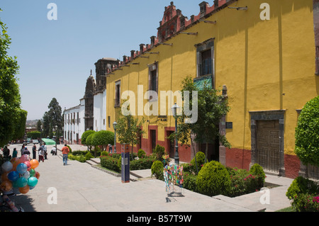 Plaza de Allende, un square près de Templo de Nuestra Señora de la Salud, église San Miguel de Allende, Guanajuato State Banque D'Images