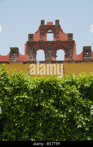 Plaza de Allende, un square près de Templo de Nuestra Señora de la Salud, église San Miguel de Allende, Guanajuato, Mexique de l'État Banque D'Images