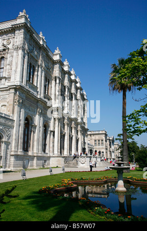 Le Palais de Dolmabahce, Istanbul, Turquie, Europe Banque D'Images