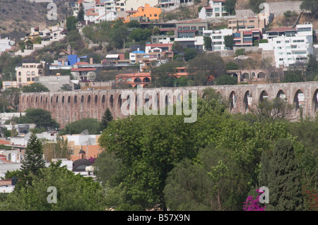 Aqueduc incroyable, Queretaro, Queretaro, Mexique, Etat de l'Amérique du Nord Banque D'Images