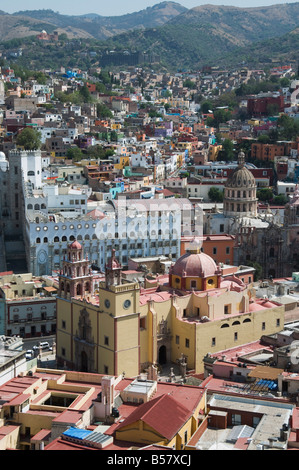 La basilique de Nuestra Señora de Guanajuato, à Guanajuato, Guanajuato, Mexique de l'État Banque D'Images