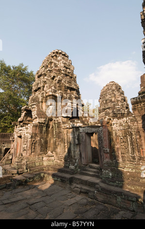 Banteay Kdei temple, Angkor Thom, Angkor, Site du patrimoine mondial de l'UNESCO, Siem Reap, Cambodge, Indochine, Asie du Sud-Est, l'Asie Banque D'Images