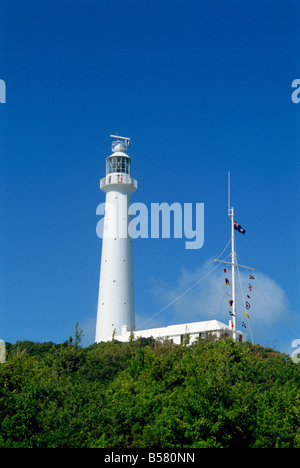 Gibbs Hill lighthouse Bermudes Océan Atlantique Amérique Centrale Banque D'Images