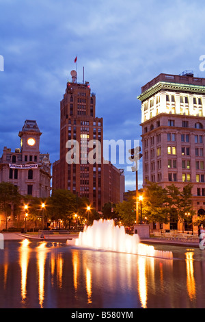 Clinton Square, Syracuse, État de New York, États-Unis d'Amérique, Amérique du Nord Banque D'Images