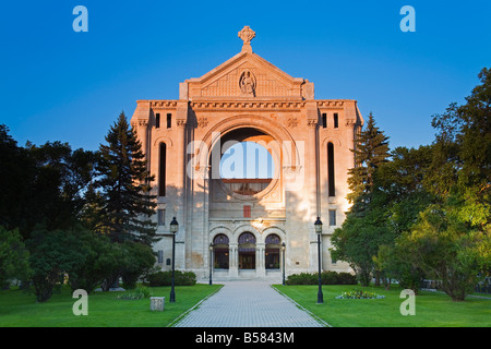 La cathédrale de Saint-Boniface, Winnipeg, Manitoba, Canada, Amérique du Nord Banque D'Images