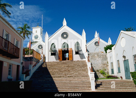 St George Bermudes Océan Atlantique Amérique Centrale Banque D'Images