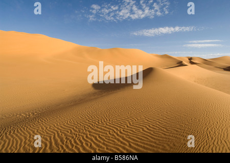 Erg Awbari, désert du Sahara, Fezzan, Libye, Afrique du Nord, Afrique Banque D'Images