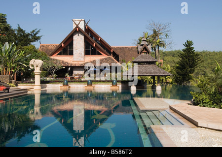 Anantara Golden Triangle Resort, Sop Ruak, le Golden Triangle, Thaïlande, Asie du Sud, Asie Banque D'Images