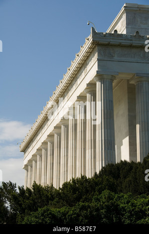 Lincoln Memorial, Washington (District de Columbia), États-Unis d'Amérique, Amérique du Nord Banque D'Images