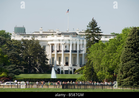 La Maison Blanche, à Washington (District de Columbia), États-Unis d'Amérique, Amérique du Nord Banque D'Images