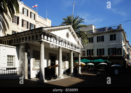 Le Couvent Guard-Room, Main Street, Gibraltar Banque D'Images