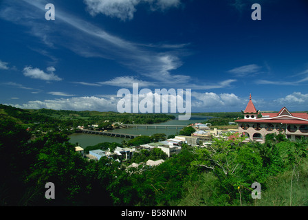 La cercosporiose, porte de la Côte de Corail, à l'embouchure de la rivière de Sigatoka, Viti Levu, Fidji, Îles du Pacifique, Pacifique Banque D'Images