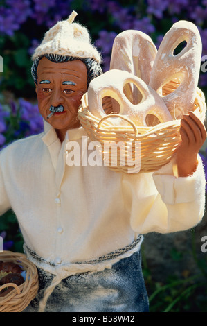 Santons de Provence, Castelin Peirano, Provence, France, Europe Banque D'Images